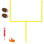 7 Piece Pro Kick Challenge Field Goal Set