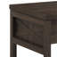 Table basse rectangulaire en noyer