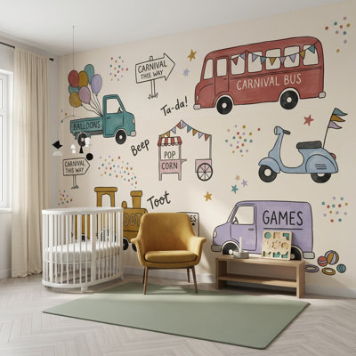 Papier peint Carnaval pour enfants