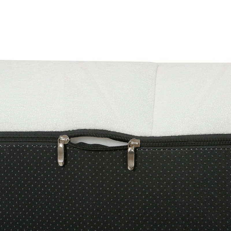 Canapé modulaire en L 122 po, Beige
