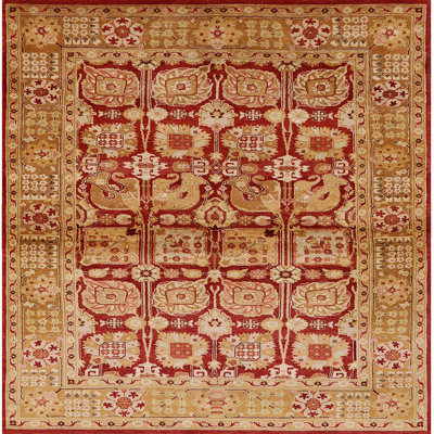 Tapis oriental rouge / brun clair Peekskill