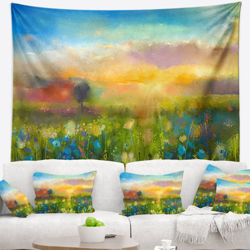 Polyester Tapestry, 68" H x 80" W