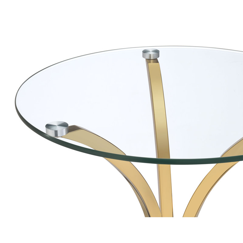 Table d'appoint Eloise, Gold