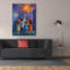  «Here for the Sparkler» par Rich Monet, art mural sur toile, 40 po x 54 po-988155439