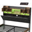 Floating Industrial Upholstered Storage Bed Frame With Charging Station, App Control LED & Hidden Headboard Compartment, 140X200cm Double / 160X200cm King-1938263308