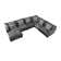 Ruthanne 5 - Piece Upholstered Sectional
