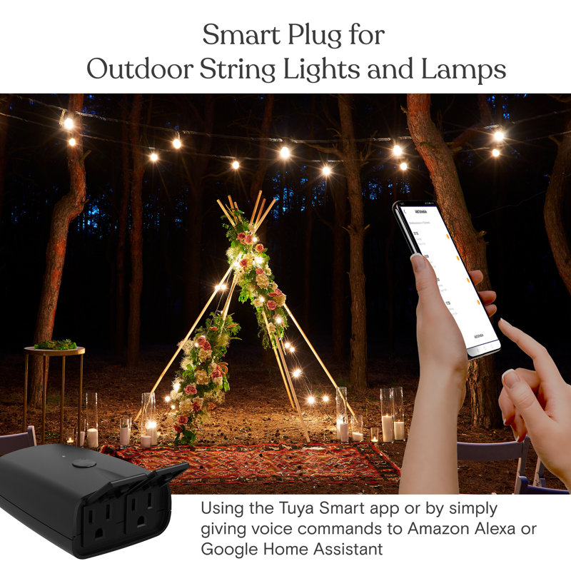 Connecteur de mise à la terre de type B de 15 ampères de 15 ampères Smart Home (paquet de 1)
