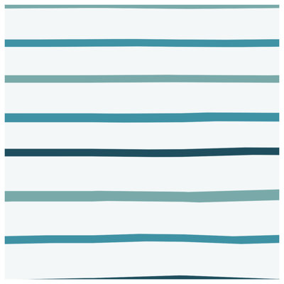 Blue White Stripes Comforter