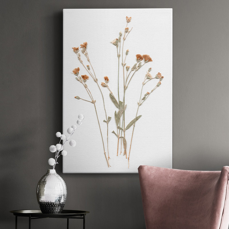 " Pressed Botanical I ", 60" H x 40" W x  1.5" D