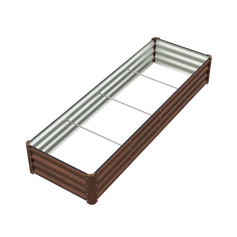 Raised Garden Bed, 28cm H x 180cm W x 60cm D