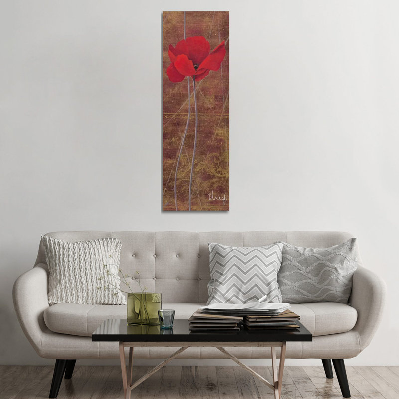 Antique Red I by Franz Heigl - Wrapped Canvas Panoramic Gallery-Wrapped Canvas Giclée, 152.4 cm H x 50.8 cm W x 3.175 cm D