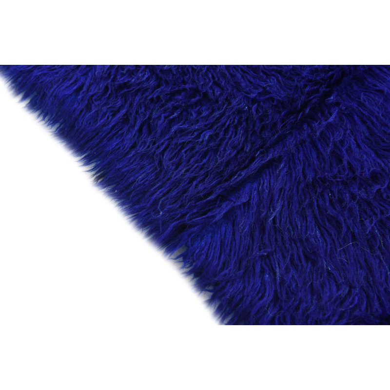 Tapis bleu Mosser