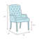Gazel Spider Swivel Arm Chair With Casters