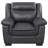 Krista Upholstered Padded Arm Accent Chair Grey-24440804