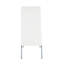 Pervis White Synthetic Leather & Chrome Finish Side Chair (Set Of 2)
