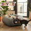 Linen,Polyester Nest Pet Bed
