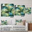 Palmier, motif tropical en acrylique-101499320