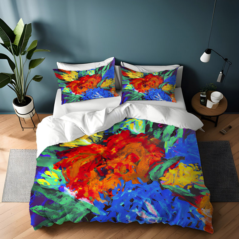 Ensemble de housse de couette , Housse de couette pour très grand lit et 2 très