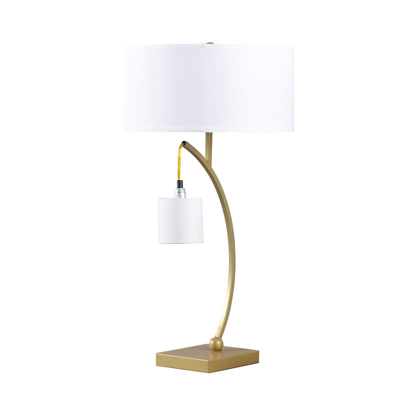 Lampe de table 28 po, Doré
