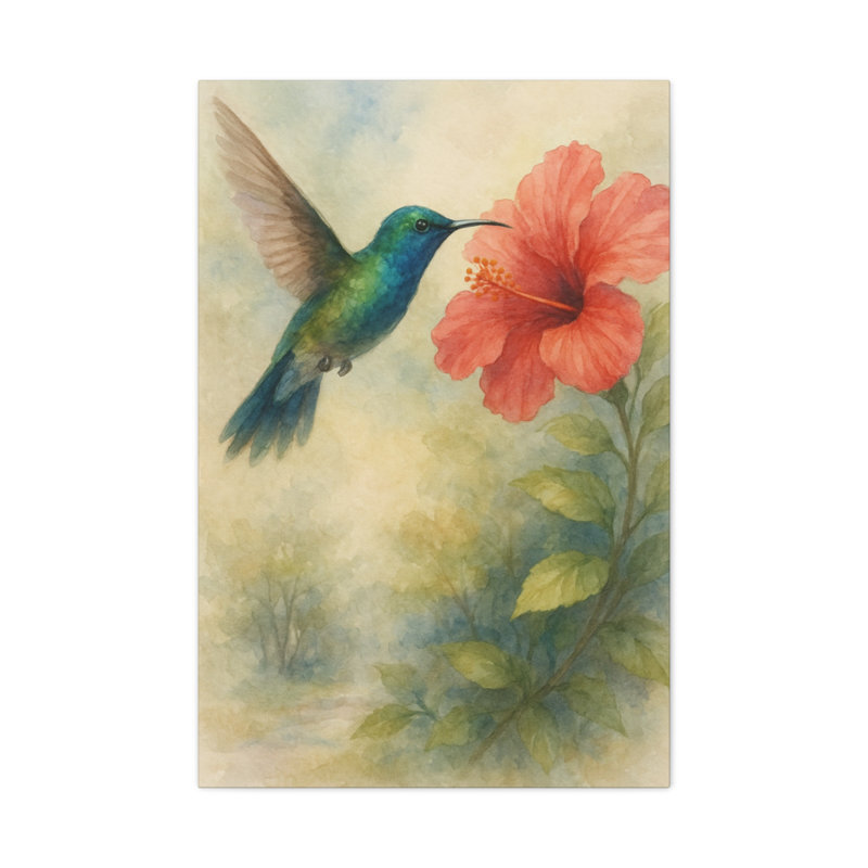 Aaroon Single Picture Frame Print on Canvas, 91.44 cm H x 60.96 cm W