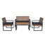 Ensemble de meubles de patio 4 pièces-196588014-196588003