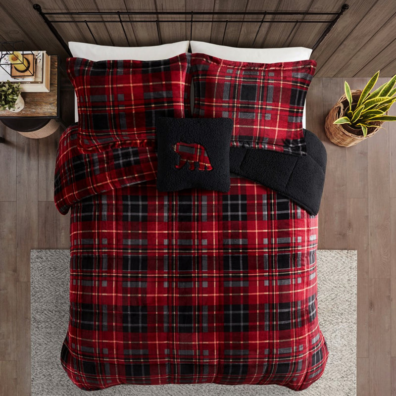 Édredon double / grand - luxueux, confortable et confortable, Édredon pour lit double / grand lit + 3 pièces s