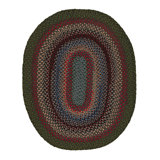 One-of-a-Kind Oval 4’x5’ Area Rug