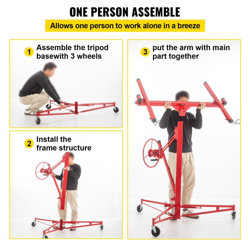 Drywall Rolling Lifter, 16ft