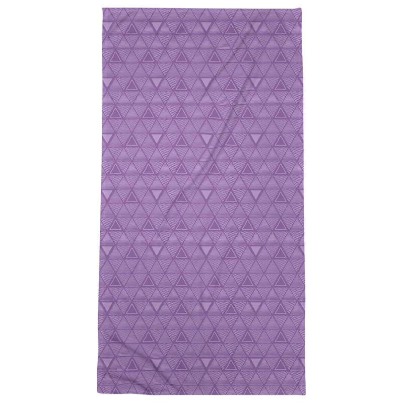 Serviette de bain Classic, Mauve foncé