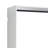 Vedz Wall Mounted Closet Set, 6 Hanging Rods, Melamine-114490571