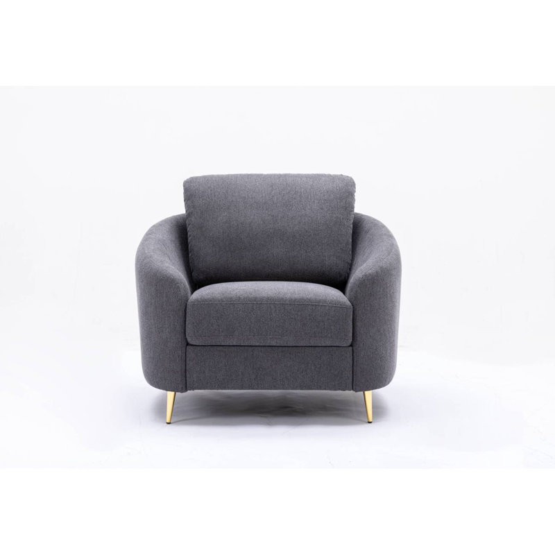 Chaise moderne en lin, chaise confortable