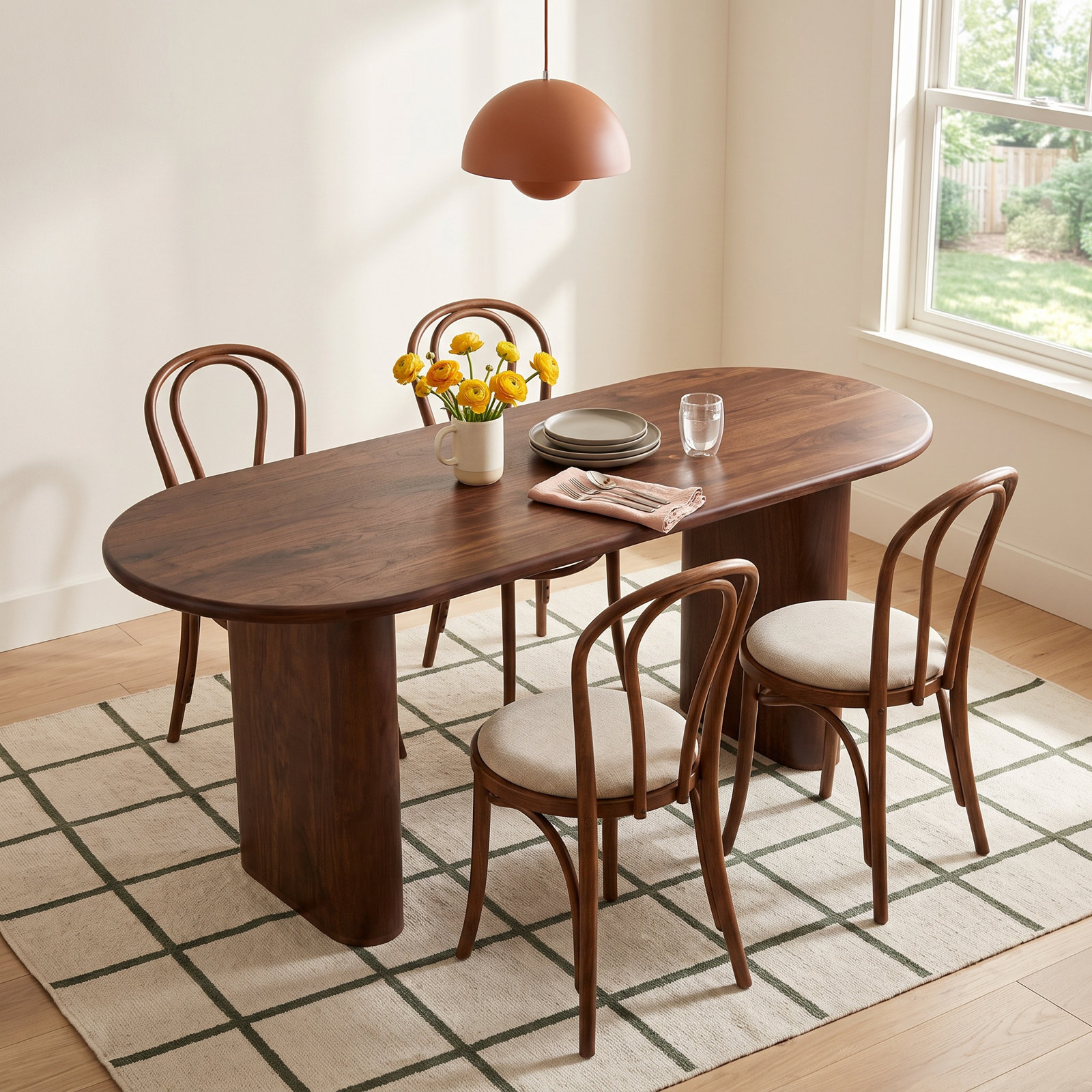 Chetna 72" Acacia Dining Table