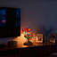 Lampe de table en forme de papillon de style Tiffany - culot E26 / avec prise us