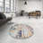 Wool Abstract Indoor Rug-1804889518