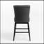 Tabouret de comptoir pivotant confortable avec une conception robuste et sophistiquée