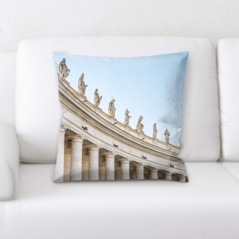 Microsuede Reversible Throw Pillow