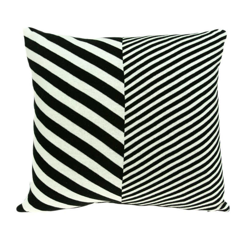 Parkland Collection Arthur White Throw Pillow, Polyester/Polyfill