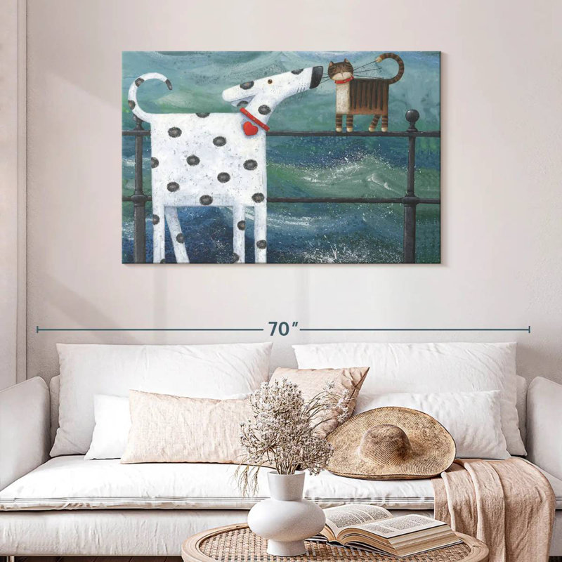 Ashelle Puppy Love I, 30" H x 45" W