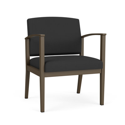 Chaise d'invité en acier Amherst