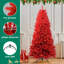 Arbre de Noël artificiel rouge-40440952