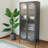 Emaje 31.5'' Wide 4 - Shelf Storage Cabinet