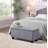 Large Storage Ottoman Bench Set, 3 In 1 Combination Ottoman-650772340