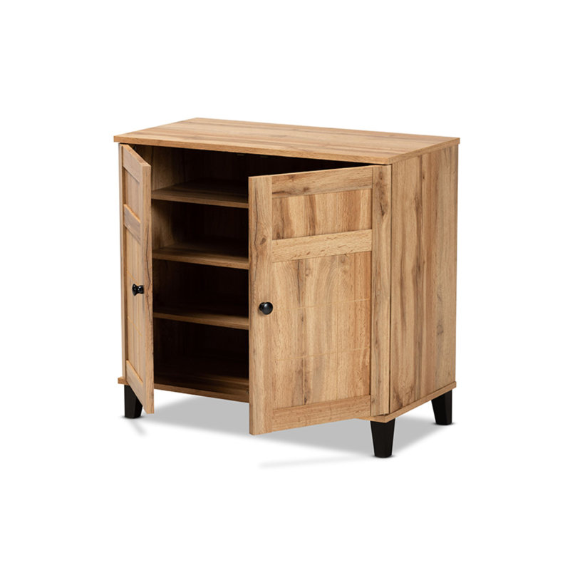 Jesse 12 Pair Shoe Storage Cabinet