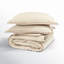 Hampton Double Flange Embroidered Contrast Edge Duvet Cover 3 Pieces Set-101427137-101427138