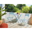 Bistro Set Metal Sea Blue Quetzy-897272462