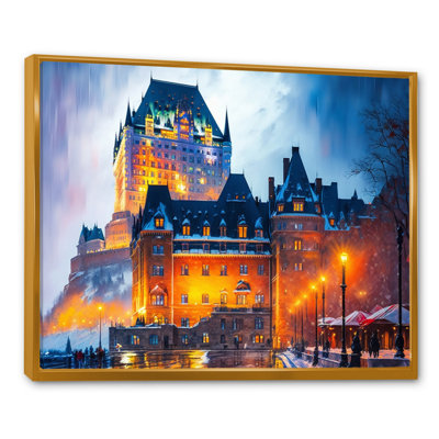 " Chateau Frontenac In Winter IV "