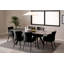 Narielle Extendable Metal Base Dining Table