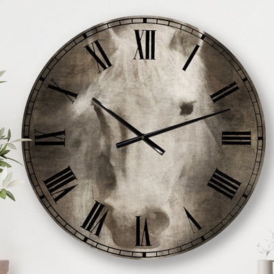 Horloge murale Farmhouse Horse III