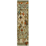 Wool Abstract Area Rug in Beige
