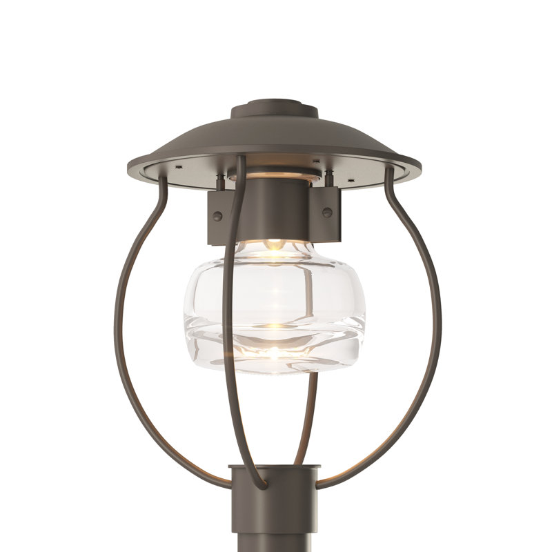 Mason Post Light - Clear Glass, Coastal Dark Smoke